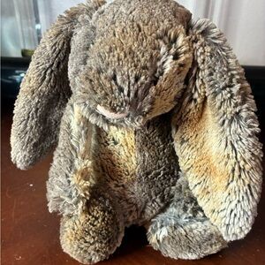 Retired Jellycat Bashful Woodland Bunny 11” Soft Plush Stuffed Animal